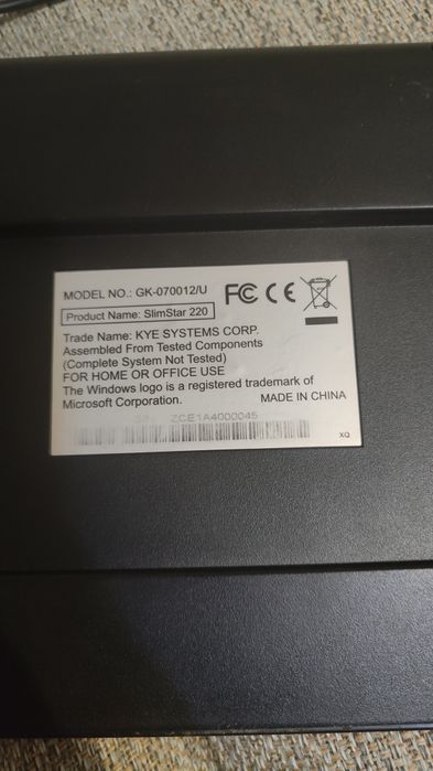 Клавиатуры Acer и Genius