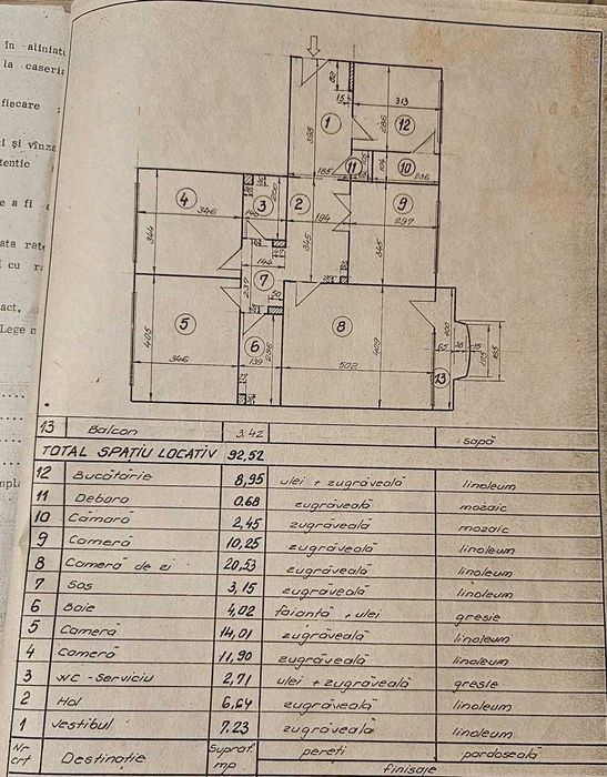 Apartament 4 camere-Parc Sebastian-Bloc 1986-Reabilitat