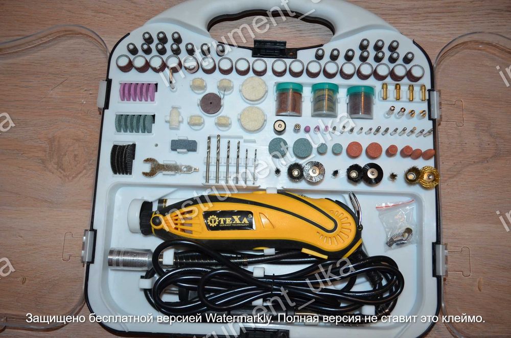 Дремель Теха Т34009 (бормашинка гравер) с набором