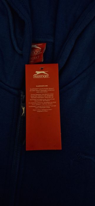 Тъмносин суичър Slazenger