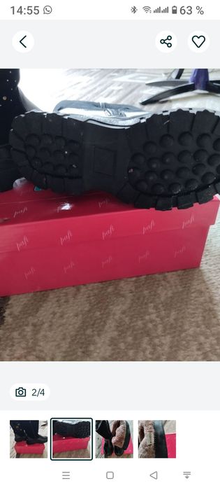 Сапожки зимние натуралка