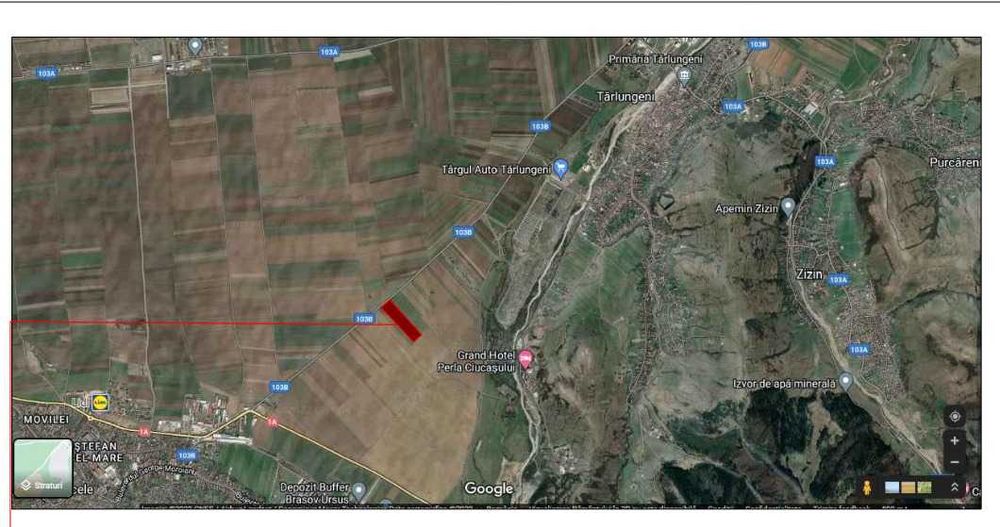 Teren / Loturi de Casă la Preț Promoțional – Zona Tărlungeni-Zizin (PUZ în Lucru)