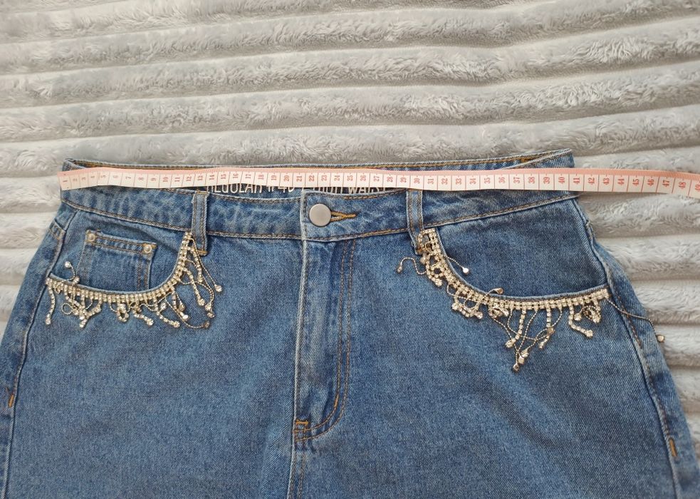 Pantaloni scurți blugi dama L