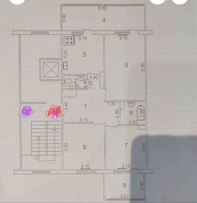 Корасув-6 арзон нархда 3/8/9 квартира сотилади