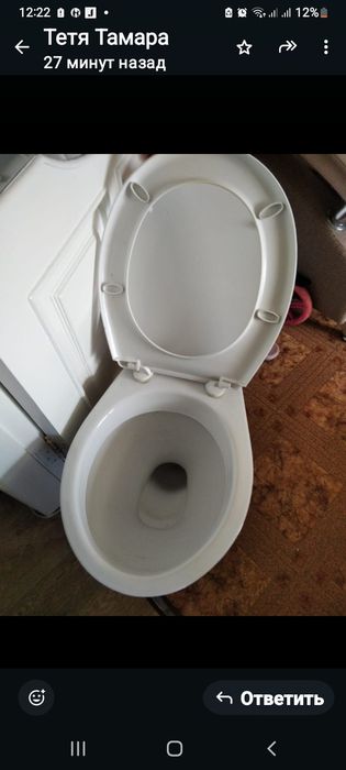 Продам унитаз и бочок