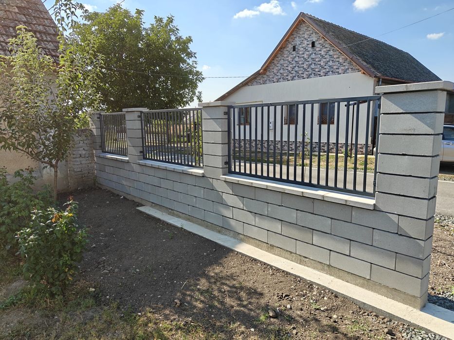 Producem garduri metalice modele simple