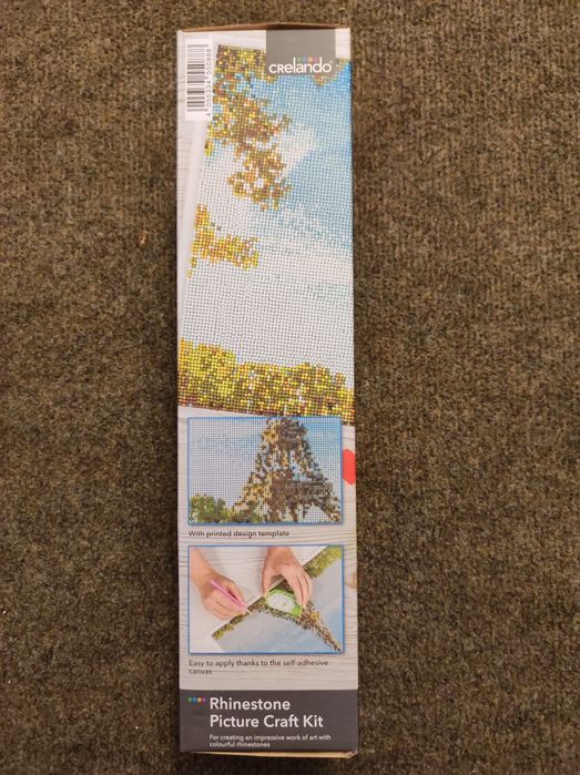 Tablou strasuri / diamante turnul Eiffel, puzzle