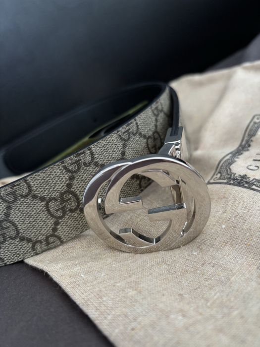 Оригинален колан Gucci двулицев