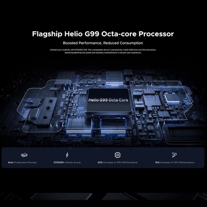 Telefon Mobil Rezistent Doogee S118, RAM 20GB+512GB. Octa Core, FHD