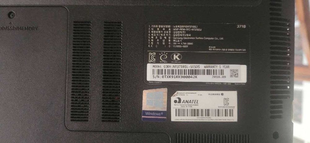 Samsung noutbuk i7 16GB 256GB