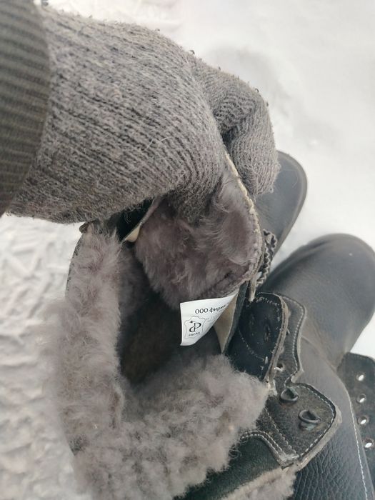 Берцы зимние 40й размер