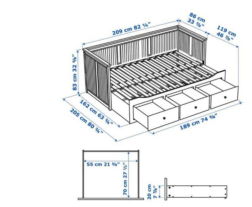 Divan Hemnes IKEA de VANZARE