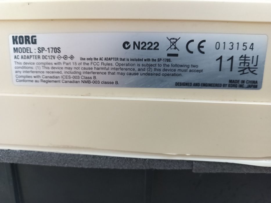 Orgă KORG  sp170s