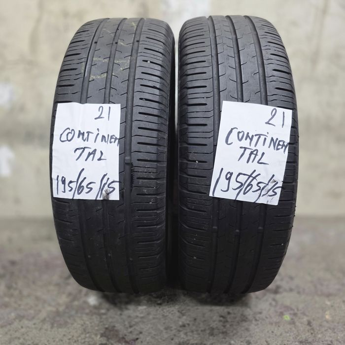 2×195/65/15 VARA.CONTINENTAL 2021.Stare excelenta.