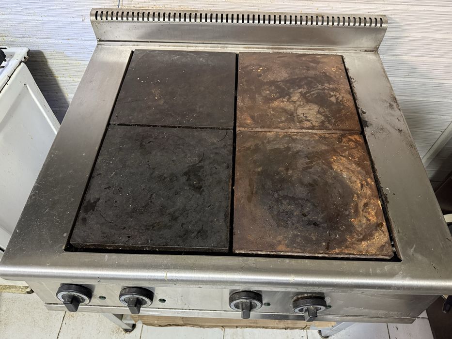 Электроплита трехфазная, промышленная ресторан кафе чойхона учун