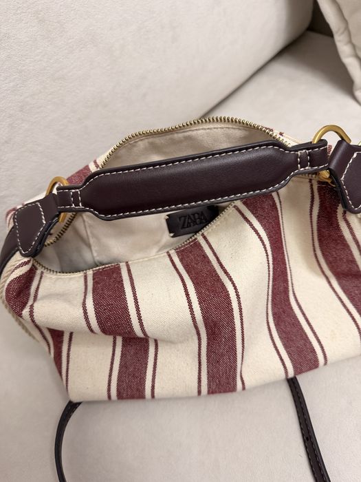 Сумка в полоску Zara