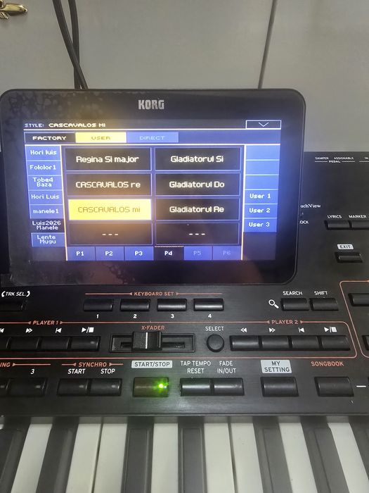 Set korg pa4/pa5x/pa3x/pa2/pa700/pa1000/2026 Automat introduceri noi Returnele vocii !