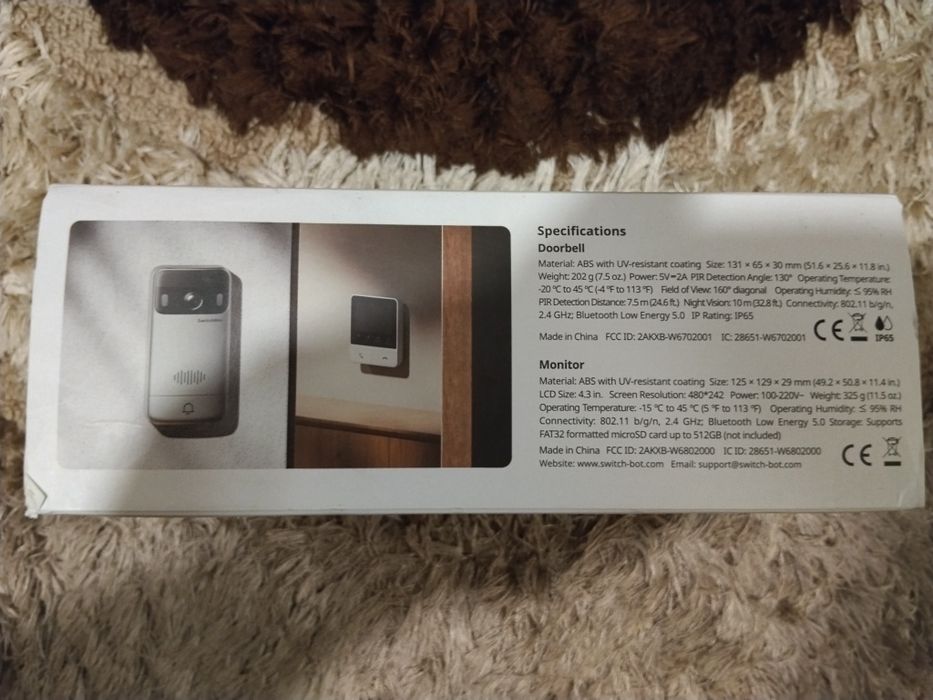 Интелигентен видео звънец SwitchBot