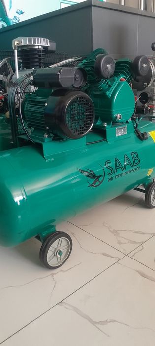 Воздушной поршенли компрессор 100 литр SAAB 2051 kompressor