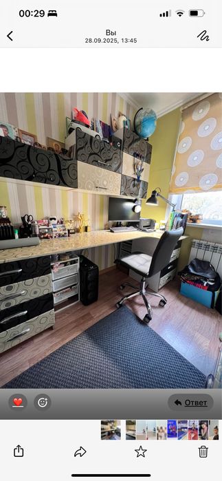 Детский гарнитур,2-х ярусная кровать+2 матраса