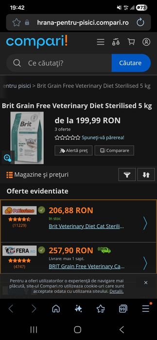 Mancare pisici superpremium Brit