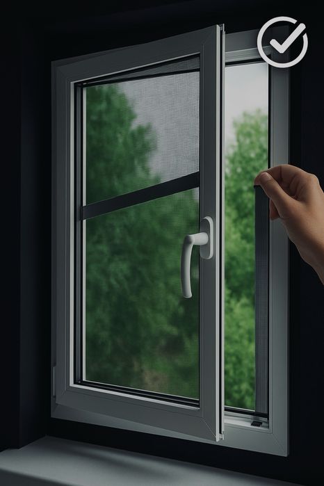 Установка ролл штор, и маскитных сеток