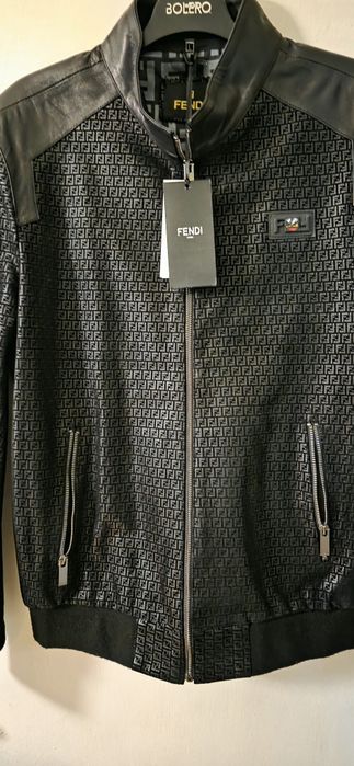 FENDI-Мъжко Кожено Яке.