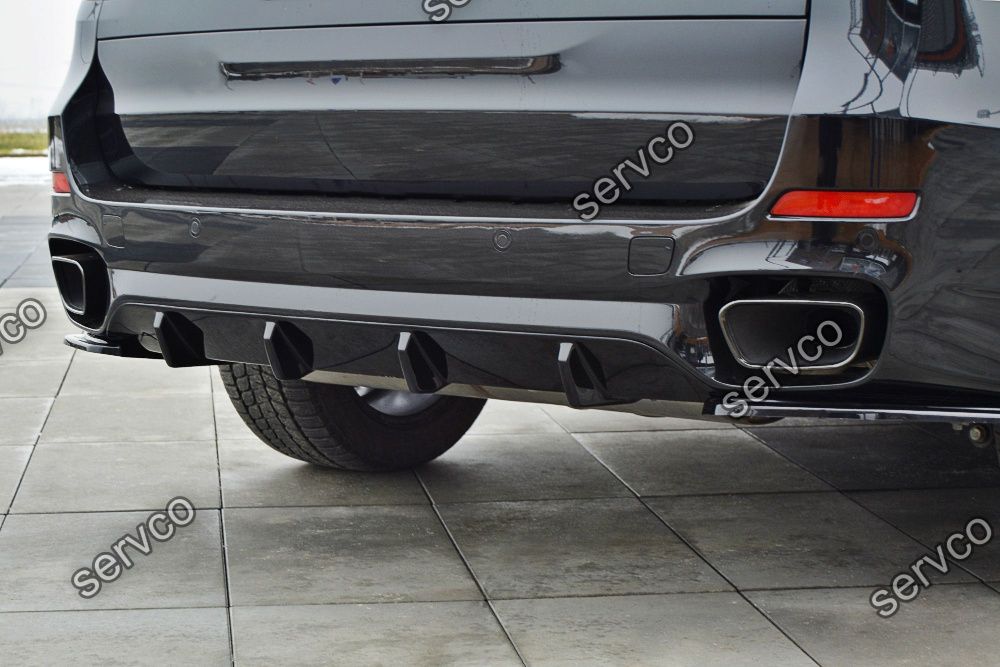 Prelungire difuzor spate Bmw X5 F15 M50D 2013-2018 v2 Maxton Design