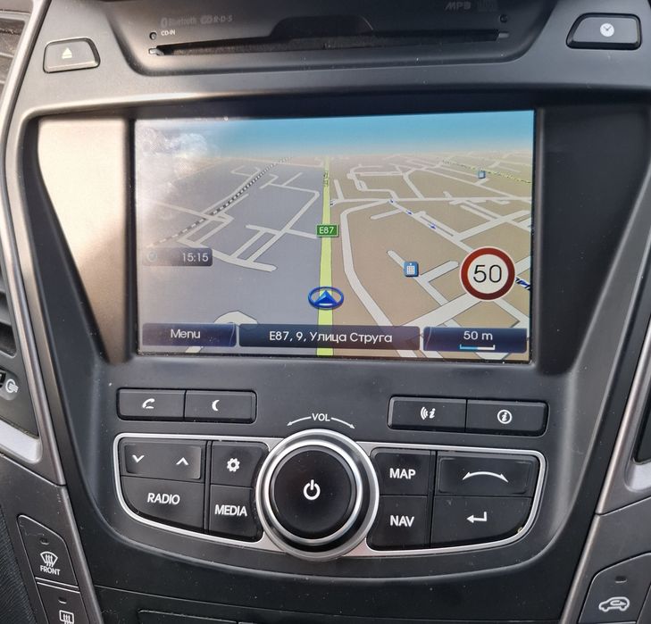 2026 карти Навигация ъпдейт Hyundai Santa fe България и Европа USB