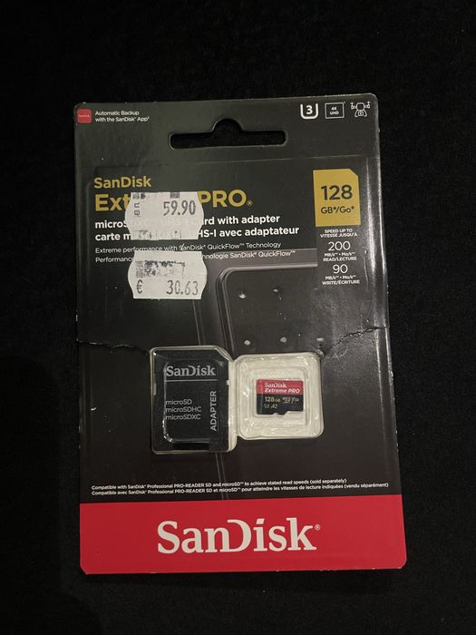 CD карта 129GB SanDisk