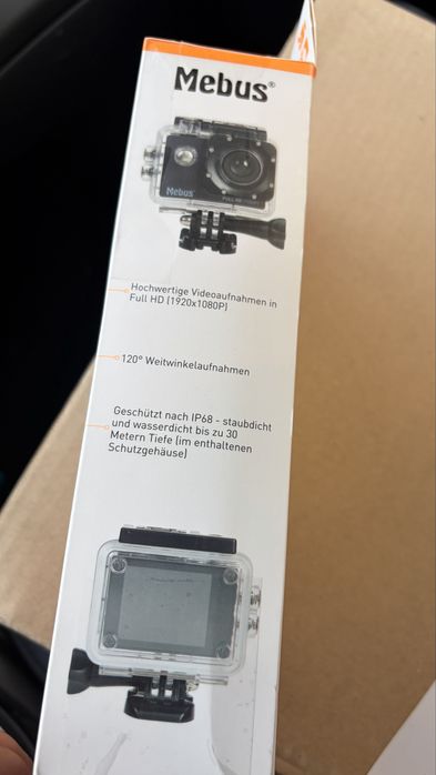 Нова Екшън Камера Mebus Action Cam – Неразпечатана!