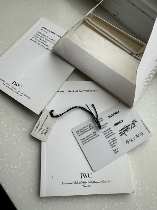 IWC Швейцарские часы, оригинальные