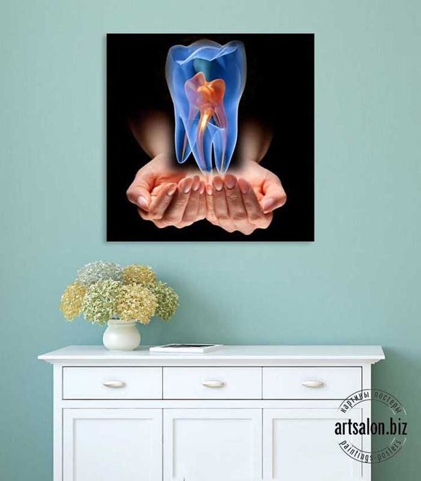 Модные картины для стоматологии, заказывайте на сайте artsalon.biz