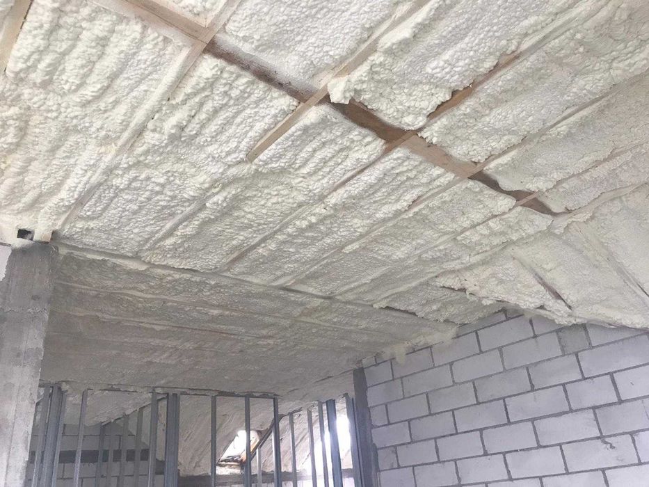 Aplicare spuma poliuretanica si poliurea