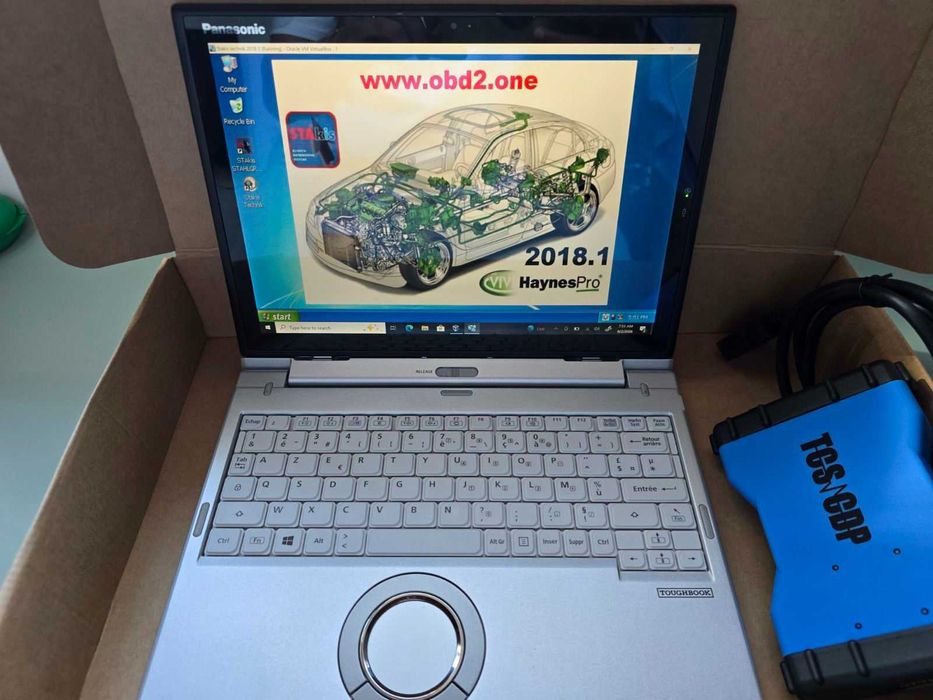 Диагностични лаптопи Panasonic Toughbook автодиагностика готови за употреба