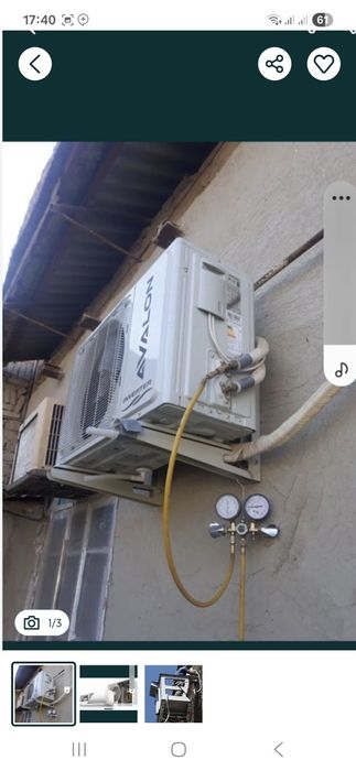 Кондиционер урнатиш ювиш