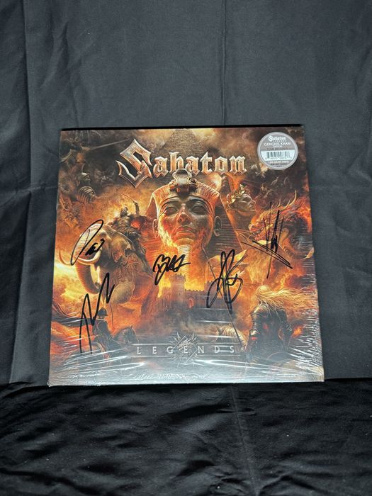 Sabaton “The Legends” AUTOGRAPH + TOUR LIMITED Edition