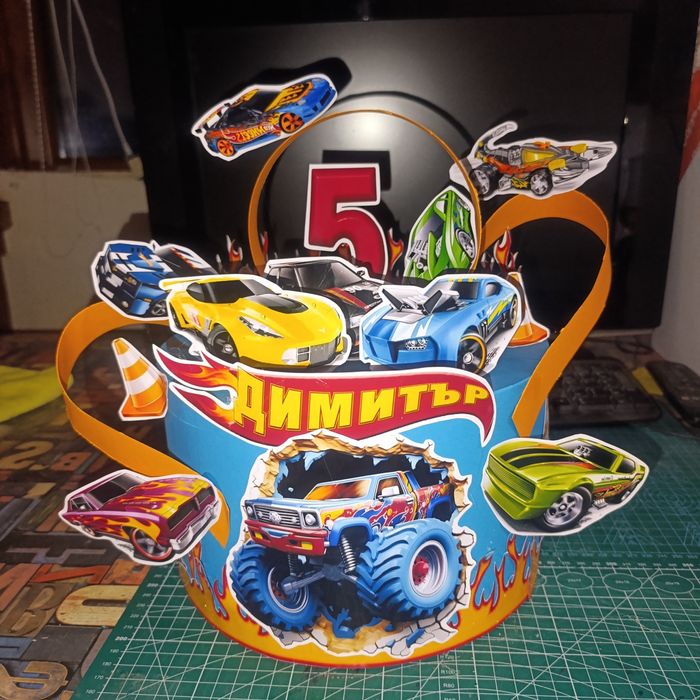 Картонена торта за детска градина