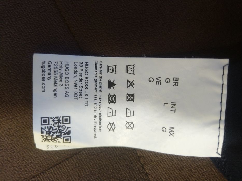 Мъжка тениска с яка BOSS