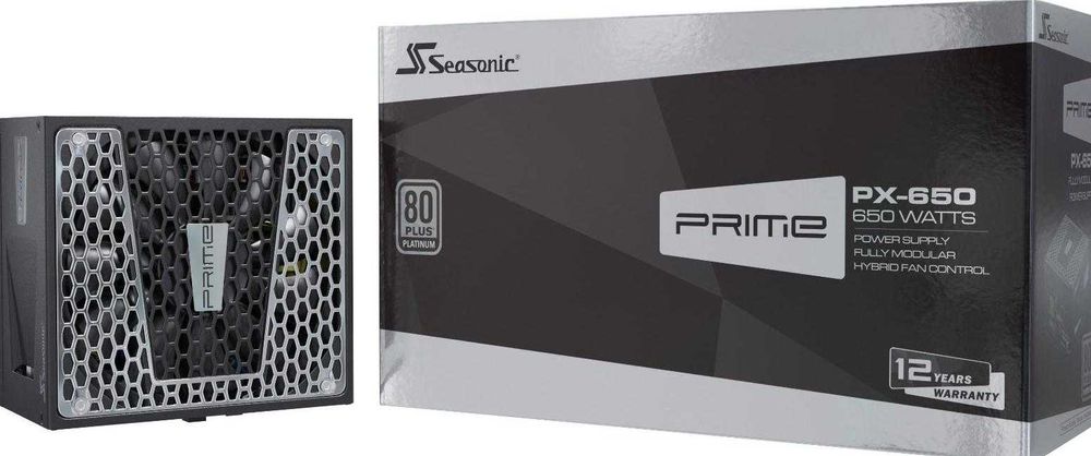 Мoдулно захранване Seasonic PRIME PX-650W platinum ATX 2.4