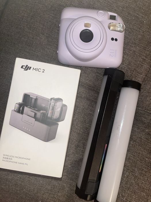 Dji mic 2 б/ instax mini, джидайки