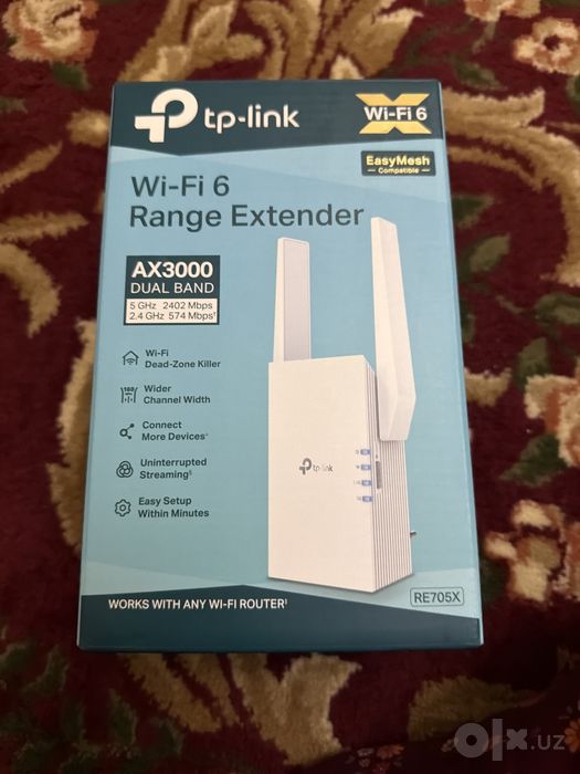TP-Link RE705X AX3000 holati ideal deyarli ishlatilmagan