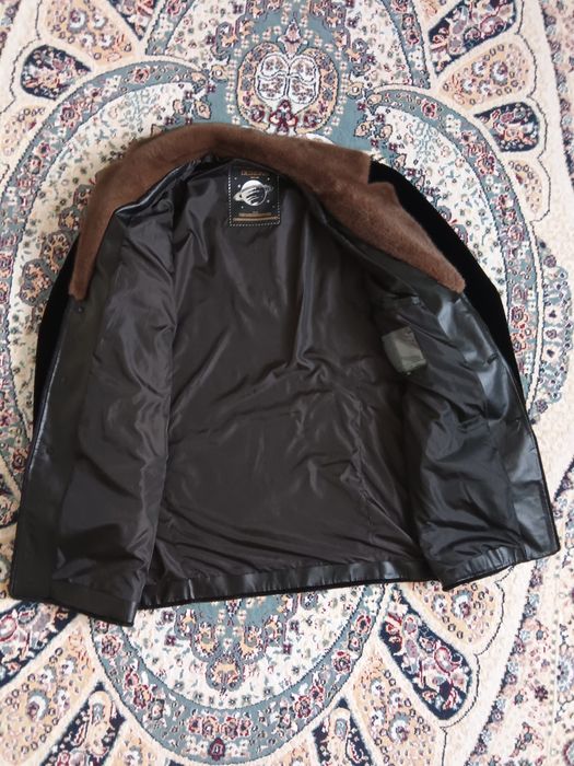 Мужская зимняя шуба.