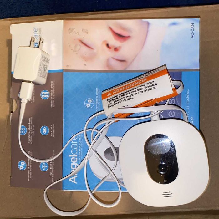 Бебефон Angelcare 4.1 инча AC310, Звук и Движение , 2-Посочен Разговор