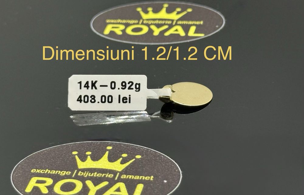 Bijuteria ROYAL : Pandantiv AUR 14K / 0.92 GR