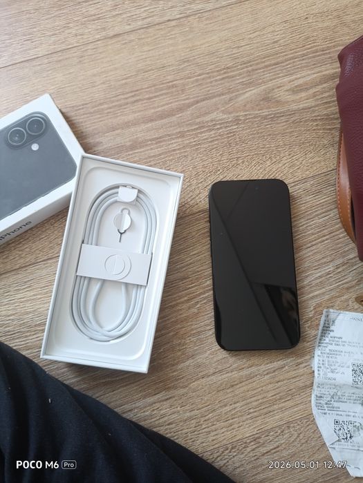 Iphone 16 256гб Серый (интересует обмен на пк)