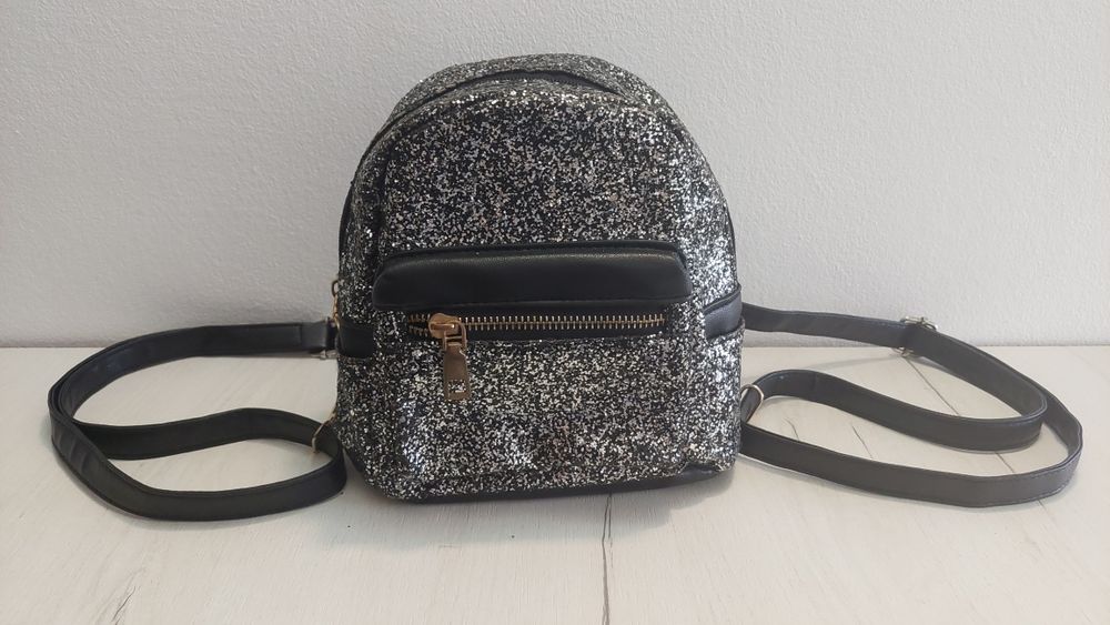 Mini rucsac cu sclipici