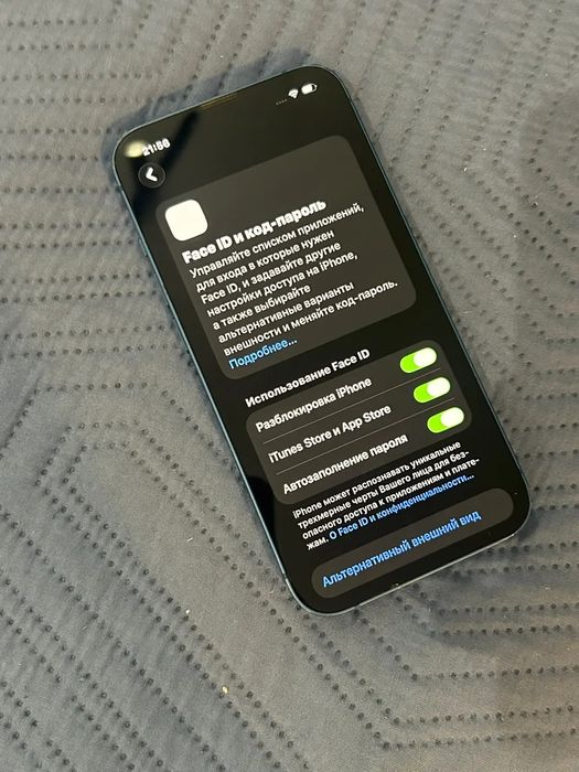 Iphone 13 256 gb face id true tone работают