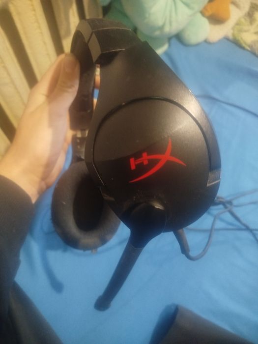 Мышка от блади с наушниками hyper x