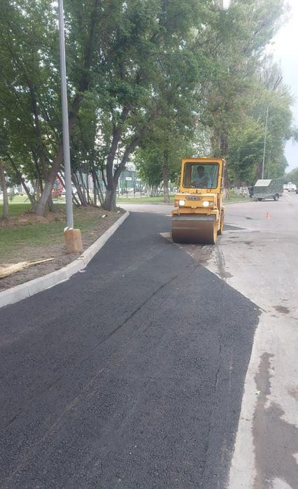 Асфальтирование Укладка асфальта Асфальт